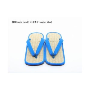 ふるさと納税 ファッション 下駄 和歌山県 白浜町 inoca SETTA　MEN 瑠璃×紺青