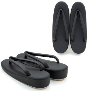 草履単品 喪服用 黒 レディース ブラックフォーマル