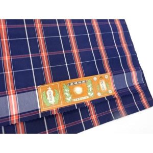 ys7363825;  正絹　紬　アンサンブル反物【アンティーク】【着】